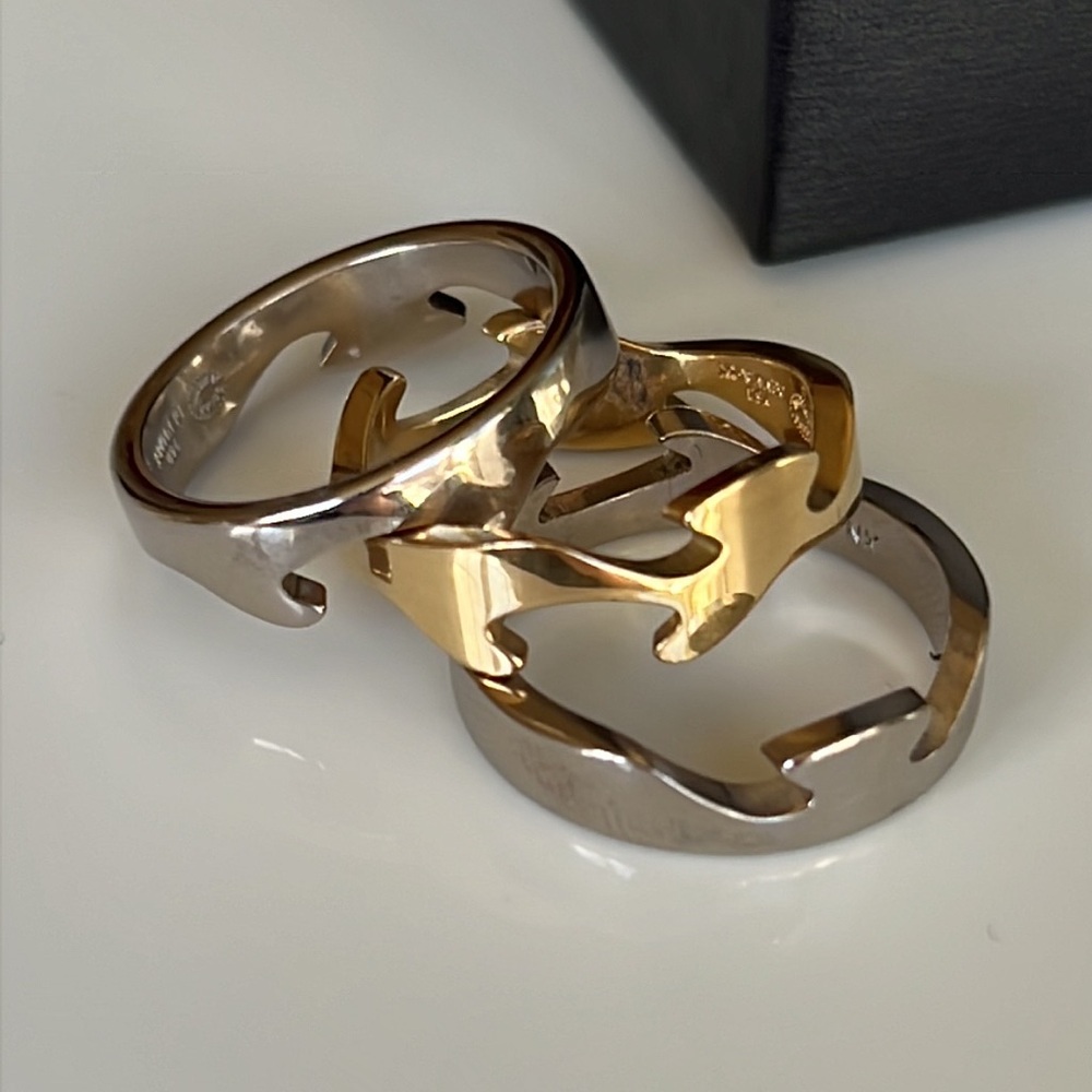 Georg Jensen 18k fusion ring - Picture 17 of 17
